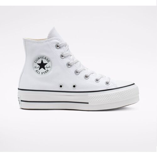 Zapatillas Converse  Plataforma Chuck Taylor High lift blanca   37