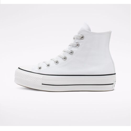 Zapatillas Converse  Plataforma Chuck Taylor High lift blanca   37