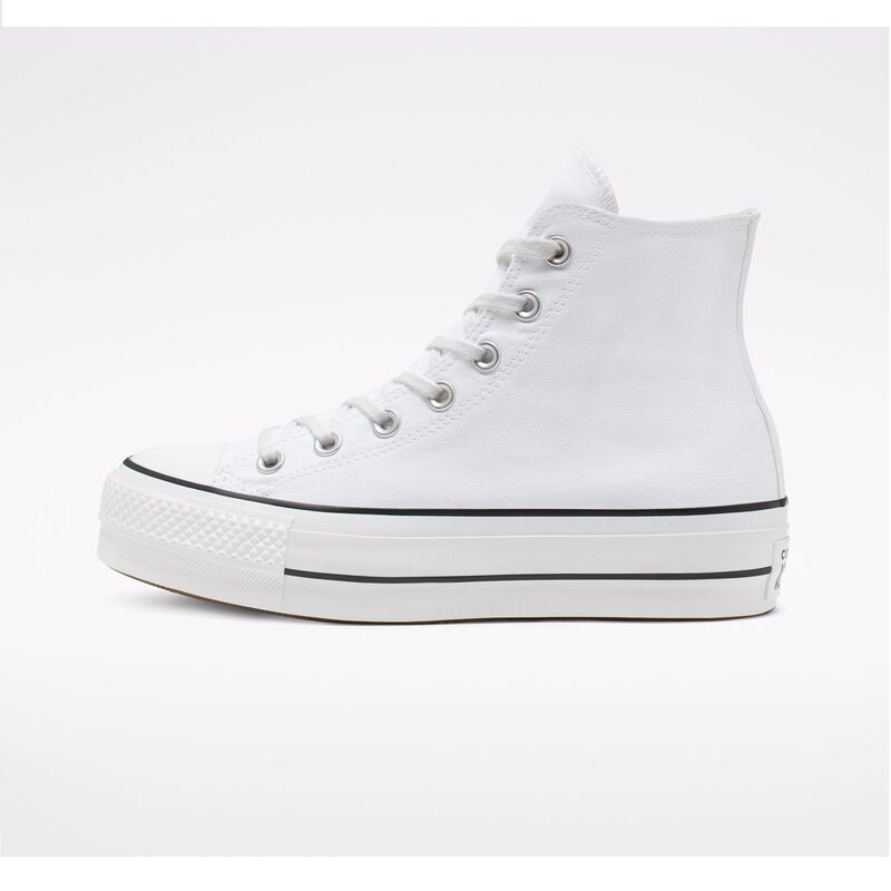 Doblez Delgado Decir a un lado Zapatillas Converse Plataforma Chuck Taylor High lift blanca 37 - goon