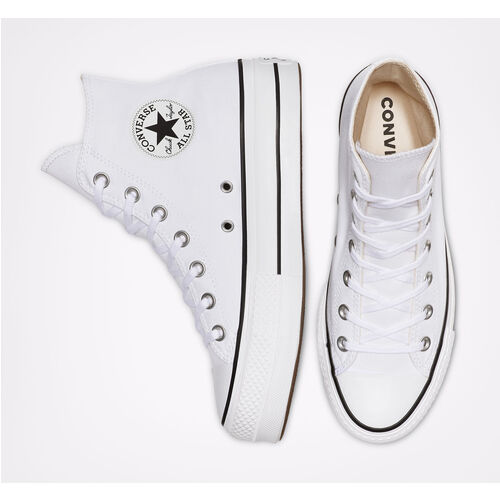 Zapatillas Converse  Plataforma Chuck Taylor High lift blanca   37