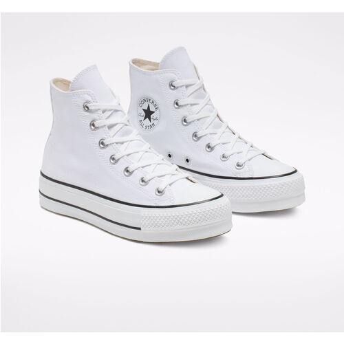 Zapatillas Converse Plataforma   Chuck  Taylor All Star Plataforma bota Blanca |  Clásicas y elegantes  | Estilo Retro Urbano