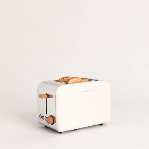 Toast Retro - Tostador blanco Create