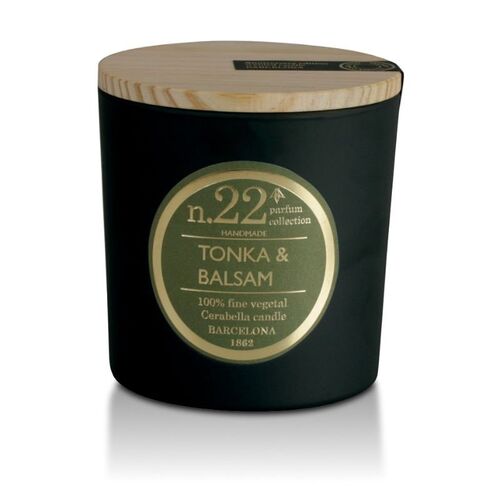 Vela aromtica Premium n22 Tonka & Balsam Cerabella