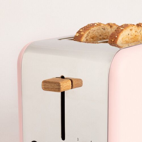 Tostador rosa Create  modelo Toast Retro 