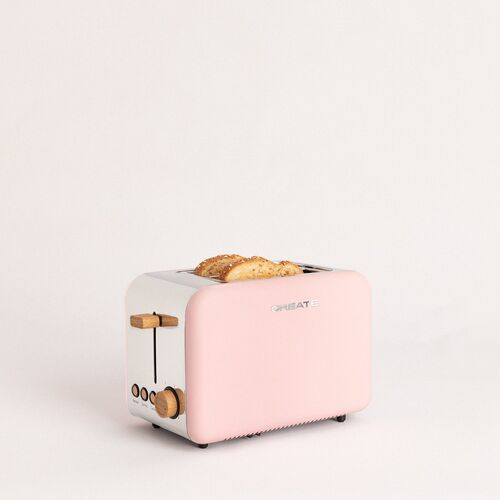 Tostador rosa Create  modelo Toast Retro 