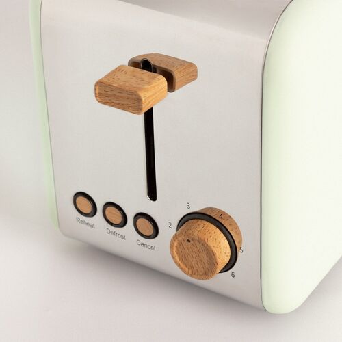 Tostador verde Create  modelo Toast Retro 