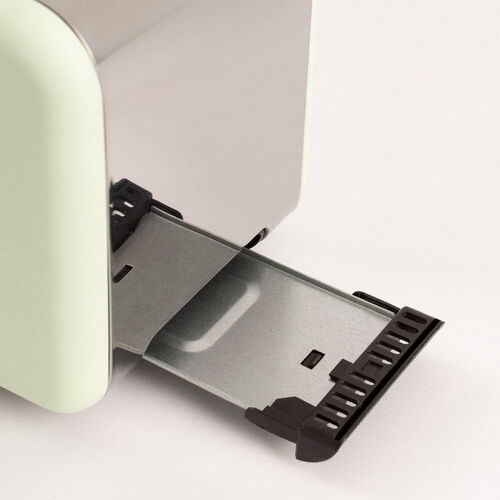 Tostador verde Create  modelo Toast Retro 