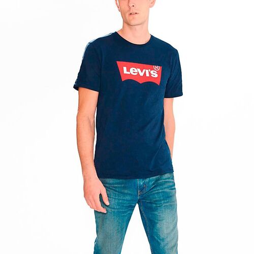 Camiseta azul Levis Standard Housemarked S