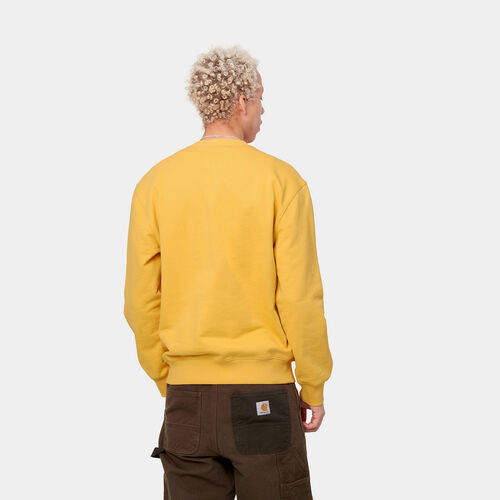 Sudadera amarilla Carhartt Pocket XS