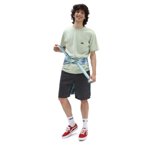 Camiseta Vans Verde Off The Wall Graphic Pocket S