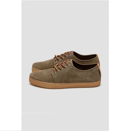 Zapatillas Pompeii Verde Caqui Caramel 40