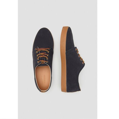 Zapatillas Azules Pompeii Higby Navy Caramel 41