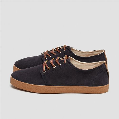 Zapatillas Azules Pompeii Higby Navy Caramel 41