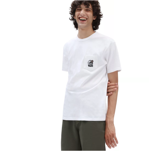 Camiseta blanca Vans graphic pocket BLANCO L