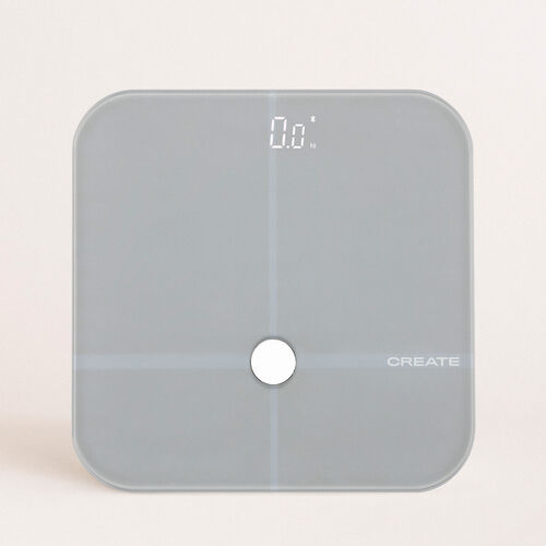 Bscula de bao inteligente gris  Create de bioimpedancia con Bluetooth - BALANCE BODY SMART PRO