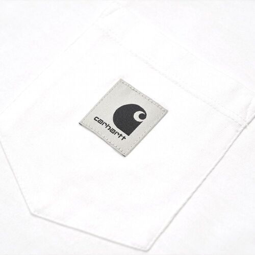 Camiseta Carhartt blanca  pocket tee XS