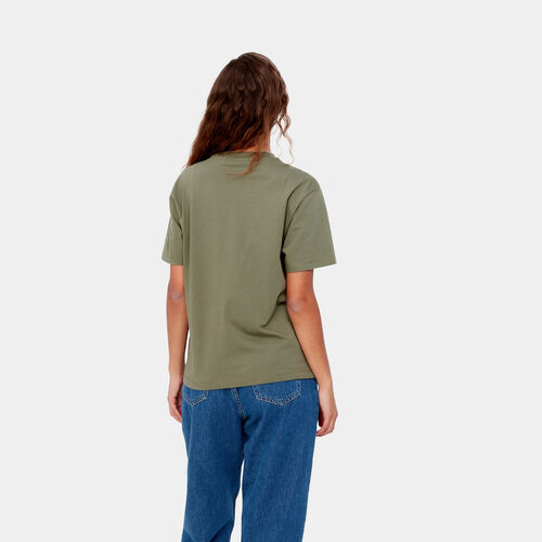 Camiseta Carhartt verde  pocket tee  XS