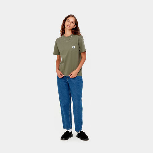 Camiseta Carhartt verde  pocket tee  S