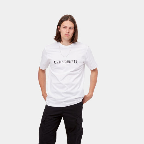 Camiseta Carhartt blanca S/S Script T-Shirt  XS