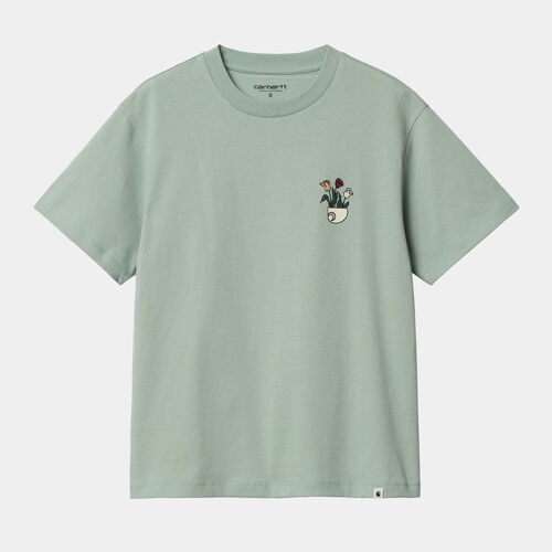 Camiseta Carhartt verde W'' S/S Planter T-Shirt  S