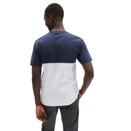 camiseta Vans azul marino blanco  COLORBLOCK S