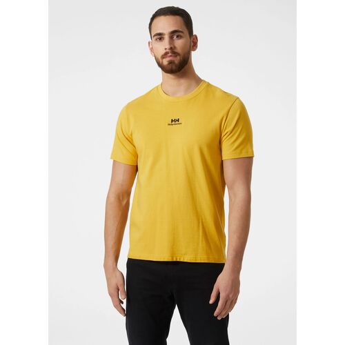 Camiseta Helly Hansen amarilla  Patch T-shirt  XS