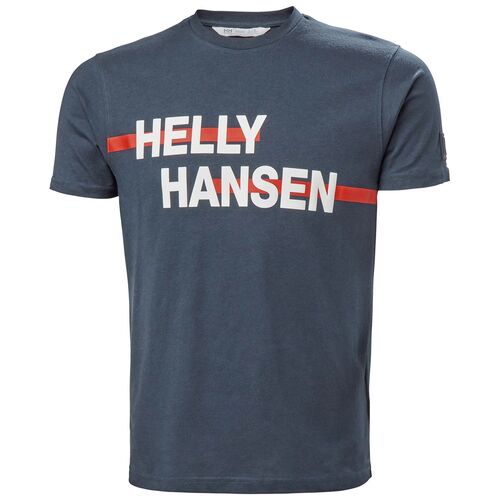 Camiseta Helly Hansen azul marino  RWB Graphic T-shirt  XS