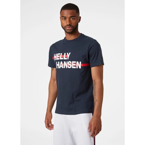 Camiseta Helly Hansen azul marino  RWB Graphic T-shirt  XS