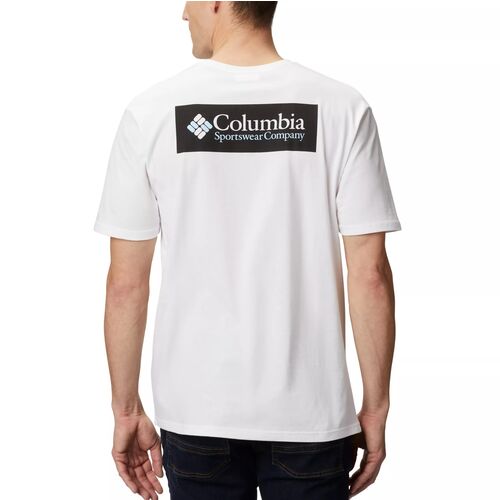 Camiseta Columbia blanca  North Cascades  S