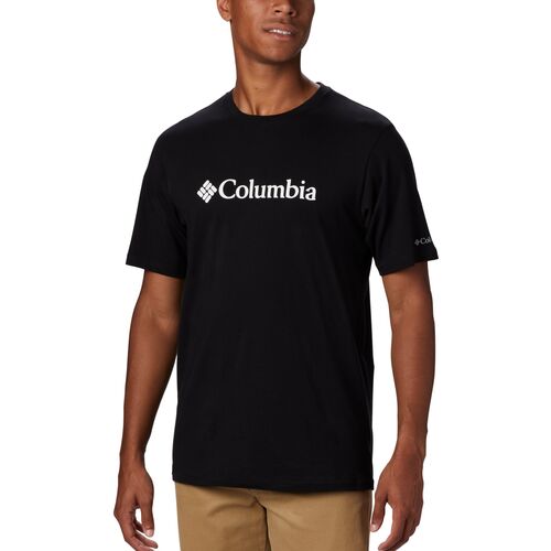 Camiseta Columbia negra  CSC Basic Logo S