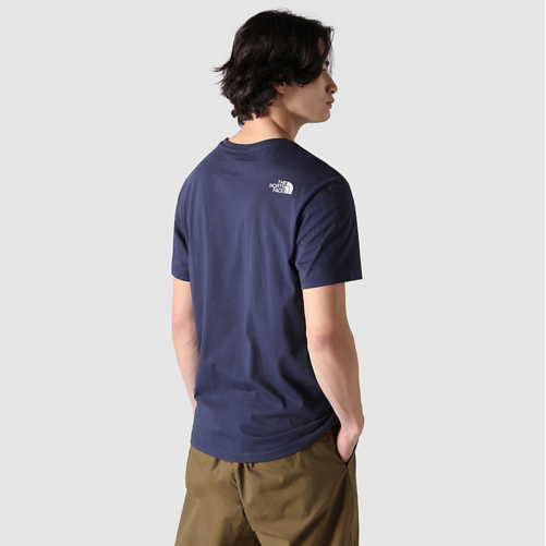 Camiseta North Face azul marino  simple dome XS