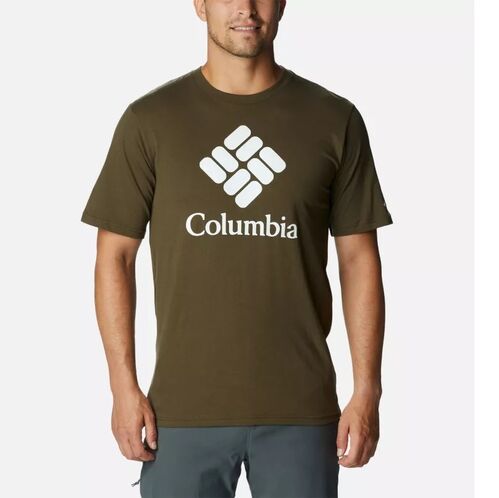 Camiseta Columbia verde caqui S