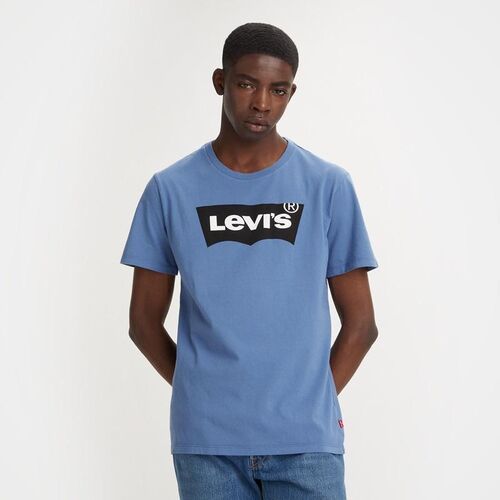 Camiseta Levis azul graphic crewneck  XS