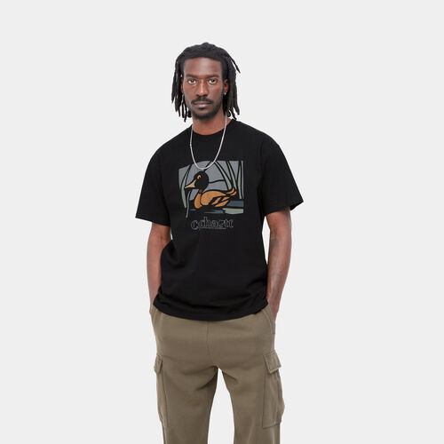 Camiseta Carhartt negra Duck pond  XS