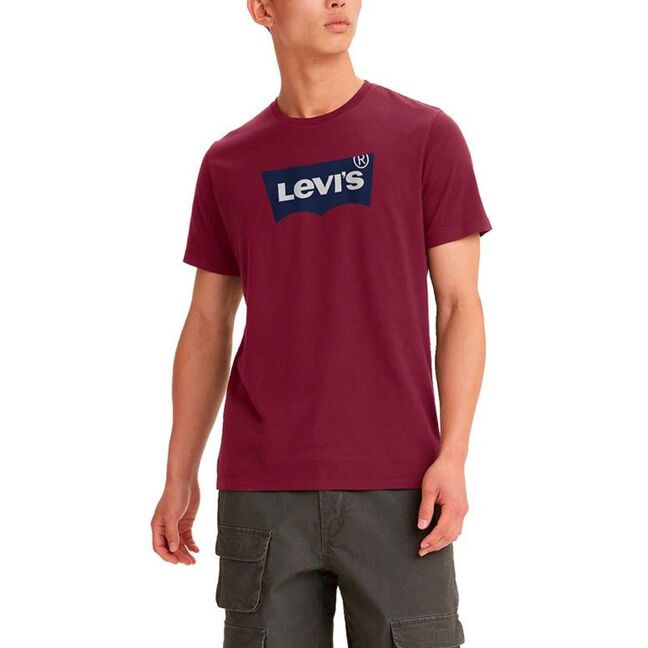 Camiseta Levis crewneck tee GRANATE S