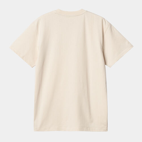 Camiseta Carhartt Beige American Script T-Shirt Natural XS