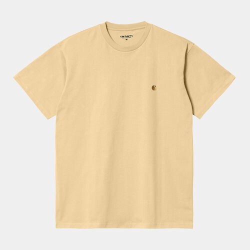 Camiseta Carhartt Beige Chase T-Shirt Citron L