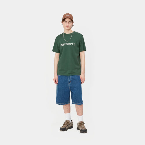 Camiseta Carhartt Verde Script T-Shirt Treehouse XS