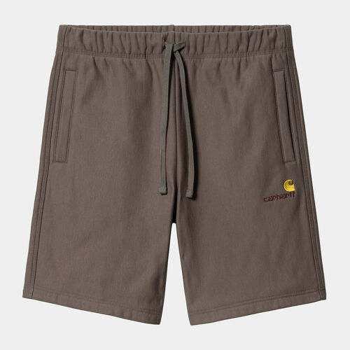 Bermuda Marrn Carhartt American Script Sweat Short Teide XS