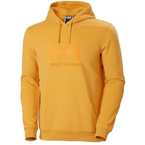 Sudadera con capucha HH amarilla Mens Logo Hoodie M