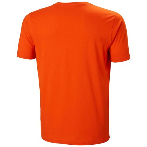 Camiseta naranja HH Mens Logo T-shirt S