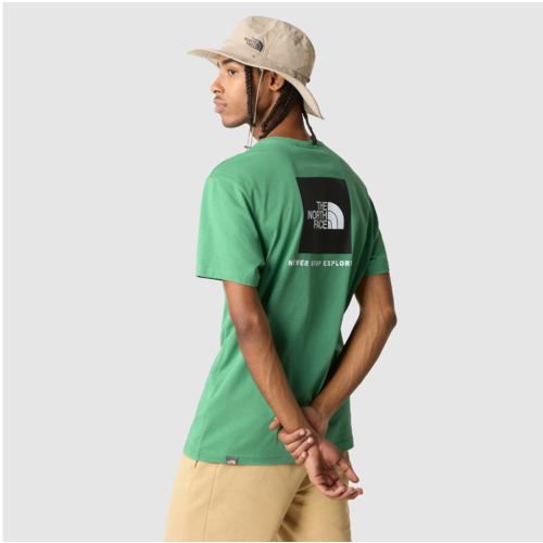 Camiseta verde North Face Redbox Deep Grass Green M