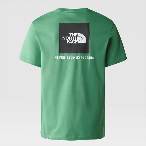 Camiseta verde North Face Redbox Deep Grass Green M