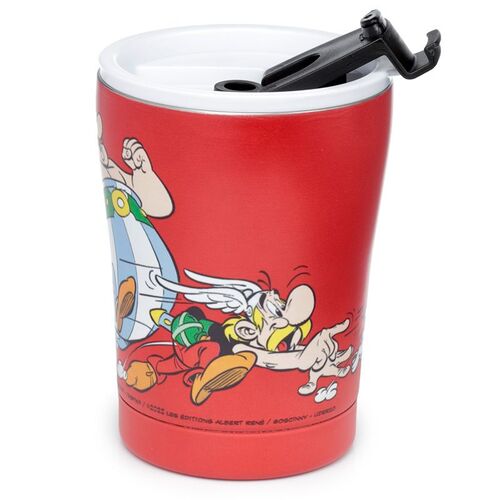 Taza Puckator Térmica para Llevar de Acero Inoxidable - Astérix y Obélix TU