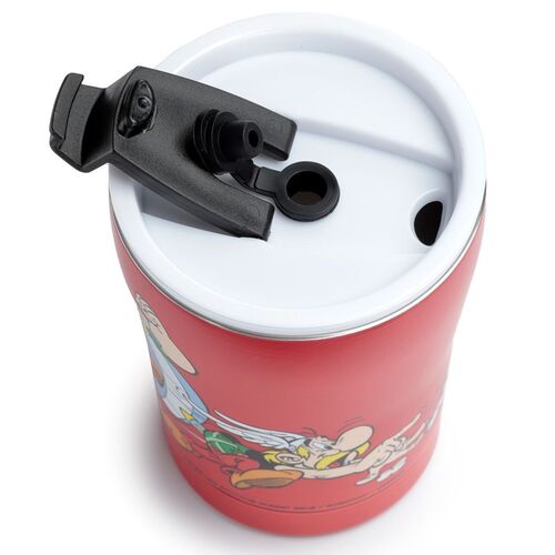 Taza Puckator Térmica para Llevar de Acero Inoxidable - Astérix y Obélix TU