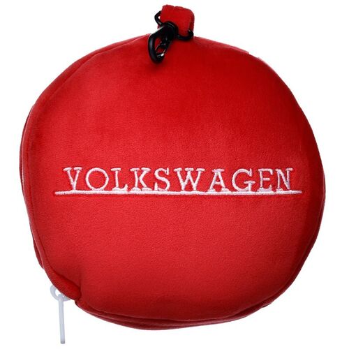 Almohada de Viaje y Antifaz Puckator- Caravana Volkswagen VW T1 Camper Roja TU