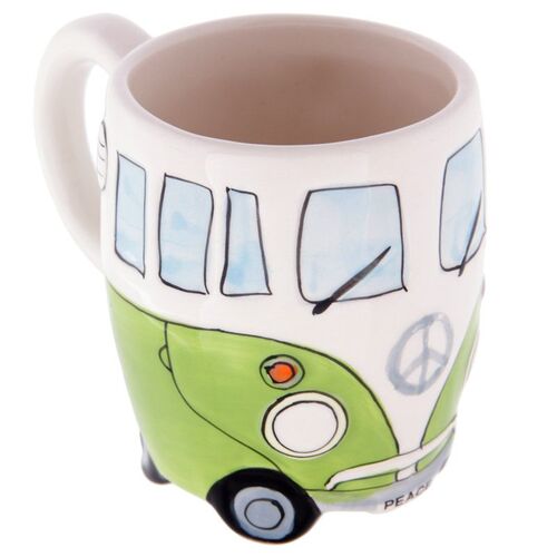 Taza de Cermica 3D con Forma - Caravana MULTI