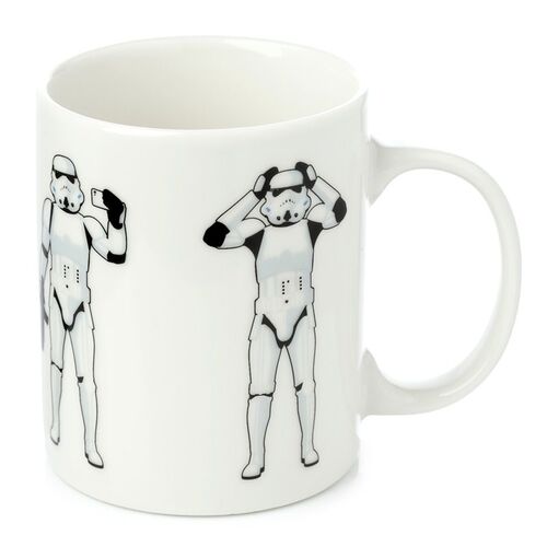 Taza de Porcelana Puckator- Soldado Imperial/The Original Stormtrooper - Blanca TU