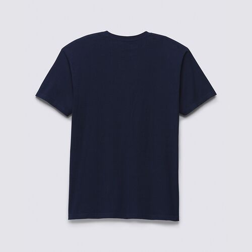 Camiseta Vans Azul Center Sidestripe Navy S