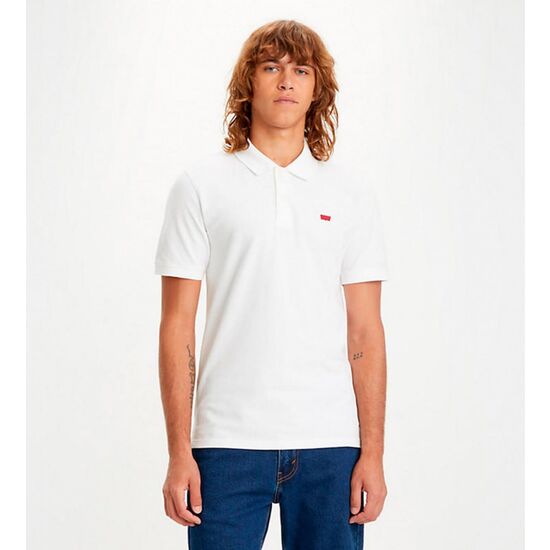 Polo Levis Blanco Slim Housemark XS